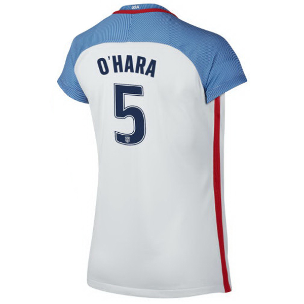 2016/2017 Kelley O'Hara Stadium Home Jersey USA Soccer #5