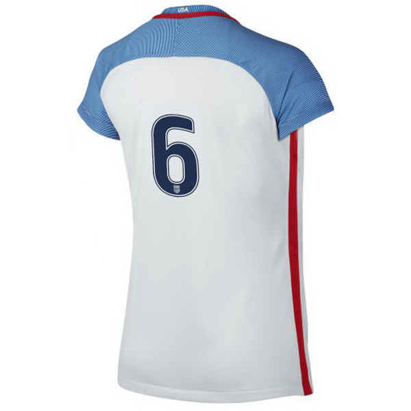 2016/2017 Number Six Stadium Home Jersey USA Soccer #6