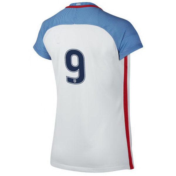 2016/2017 Number Nine Stadium Home Jersey USA Soccer #9