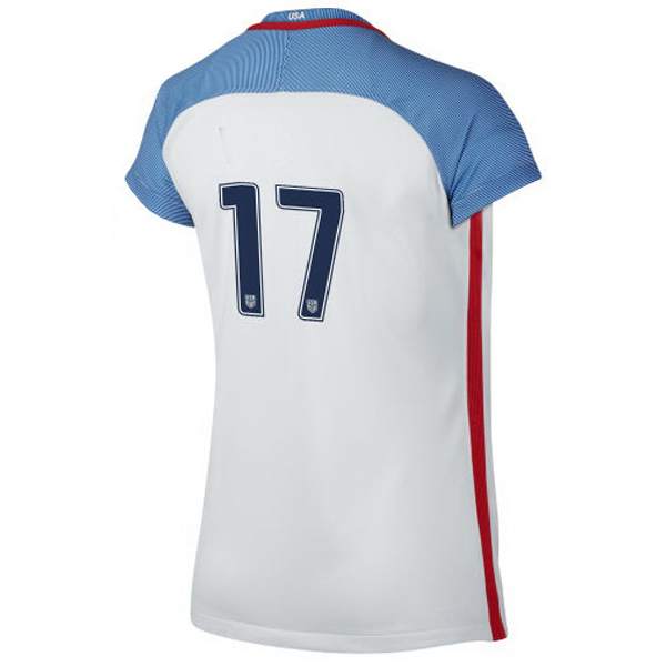 2016/2017 Number Seventeen Stadium Home Jersey USA Soccer #17