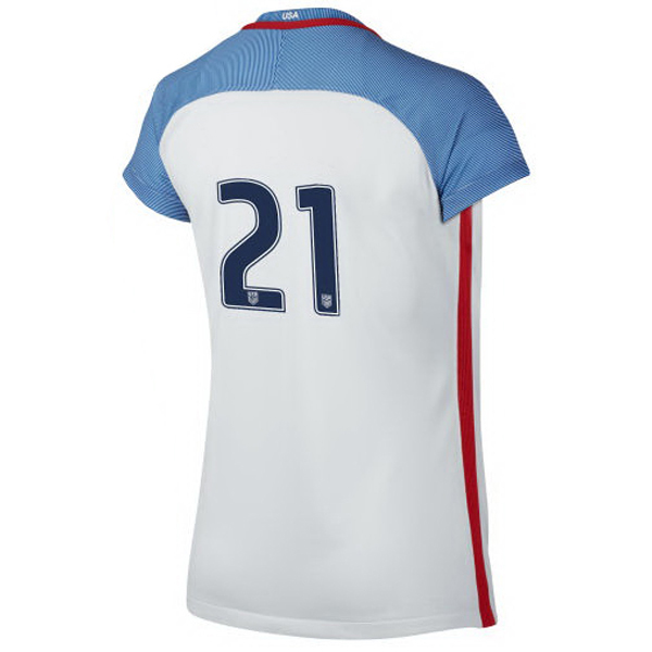 2016/2017 Number Twenty-one Stadium Home Jersey USA Soccer #21
