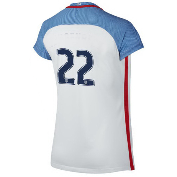 2016/2017 Number Twenty-two Stadium Home Jersey USA Soccer #22