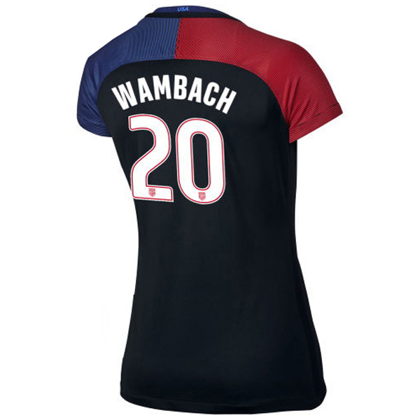 2016/2017 Abby Wambach Stadium Away Jersey USA Soccer #20