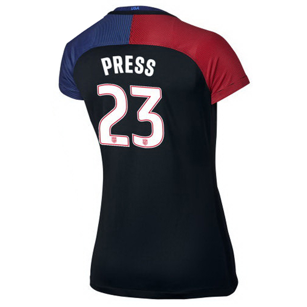 2016/2017 Christen Press Stadium Away Jersey USA Soccer #23