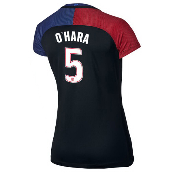 2016/2017 Kelley O'Hara Stadium Away Jersey USA Soccer #5