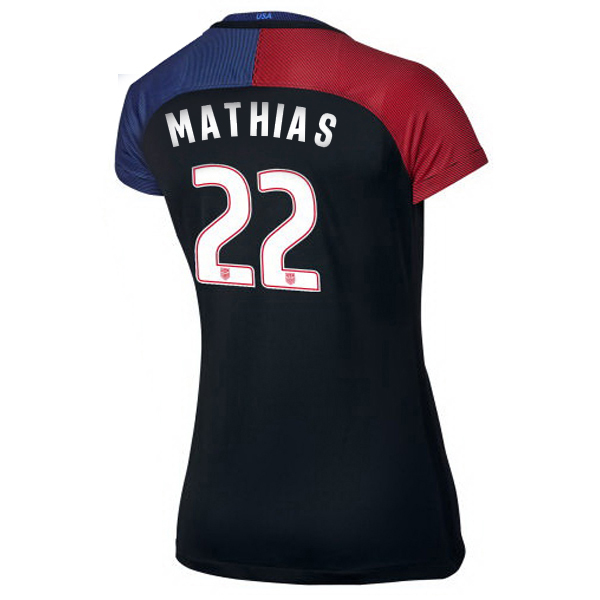 2016/2017 Merritt Mathias Stadium Away Jersey USA Soccer #22
