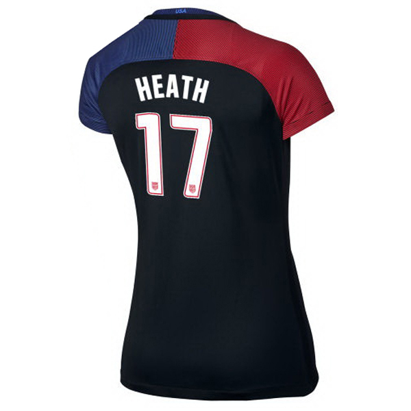 2016/2017 Tobin Heath Stadium Away Jersey USA Soccer #17