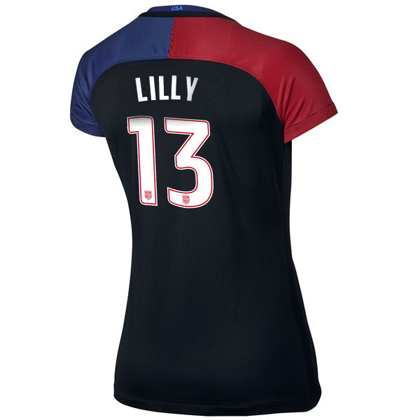 2016/2017 Kristine Lilly Stadium Away Jersey USA Soccer #13