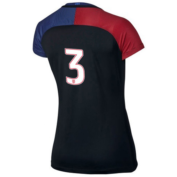 2016/2017 Number Three Stadium Away Jersey USA Soccer #3