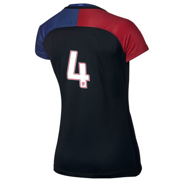 2016/2017 Number Four Stadium Away Jersey USA Soccer #4