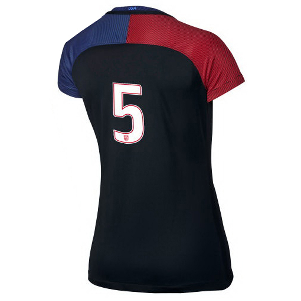 2016/2017 Number Five Stadium Away Jersey USA Soccer #5