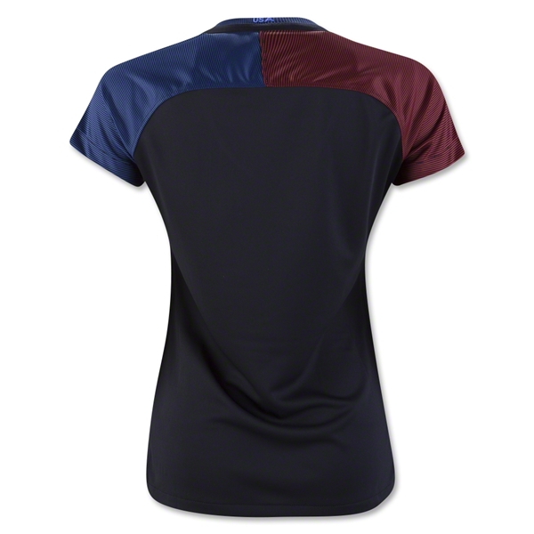 2016/2017 Blank Stadium Away Jersey USA Soccer #0