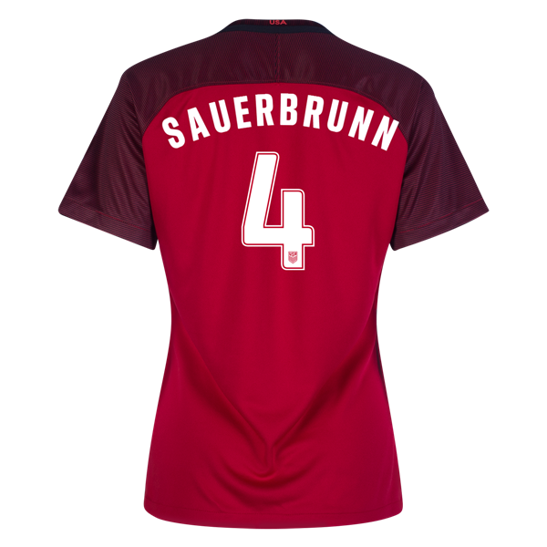 2017/2018 Becky Sauerbrunn Third Stadium Jersey #4 USA Soccer
