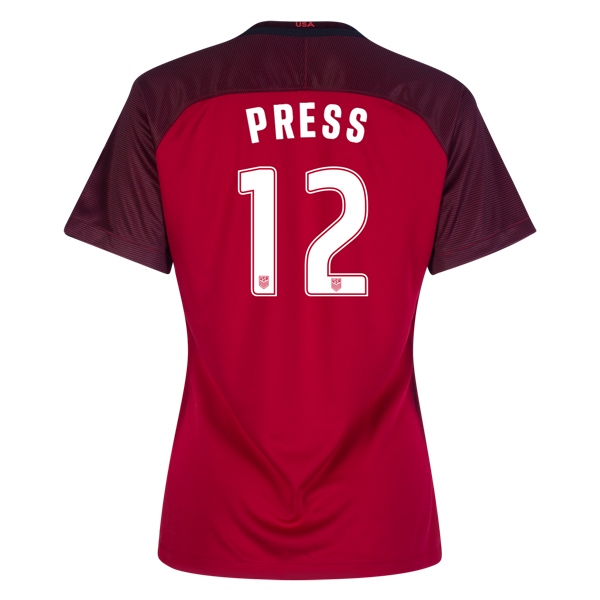 2017/2018 Christen Press Third Stadium Jersey #12 USA Soccer