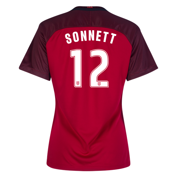 2017/2018 Emily Sonnett Third Stadium Jersey #12 USA Soccer