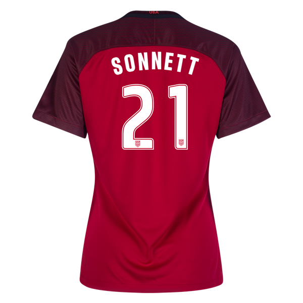 2017/2018 Emily Sonnett Third Stadium Jersey #21 USA Soccer