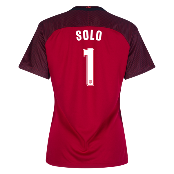 2017/2018 Hope Solo Third Stadium Jersey #1 USA Soccer