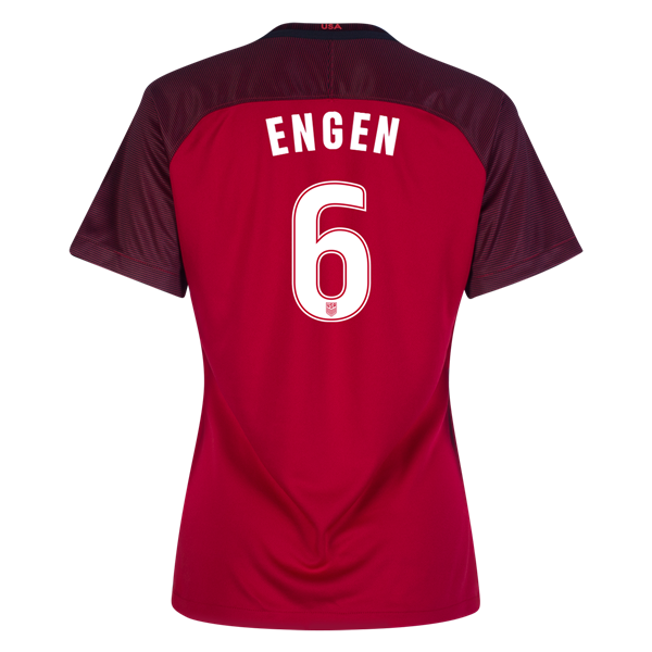 2017/2018 Whitney Engen Third Stadium Jersey #6 USA Soccer