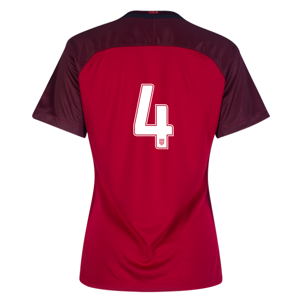 2017/2018 Number Four Third Stadium Jersey #4 USA Soccer
