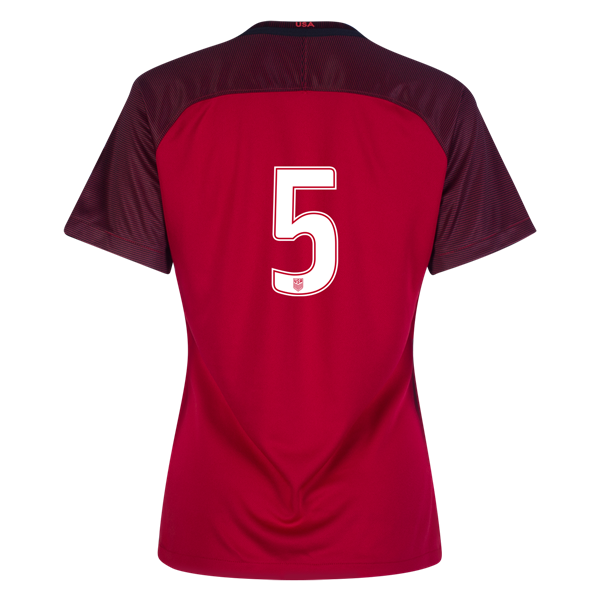 2017/2018 Number Five Third Stadium Jersey #5 USA Soccer