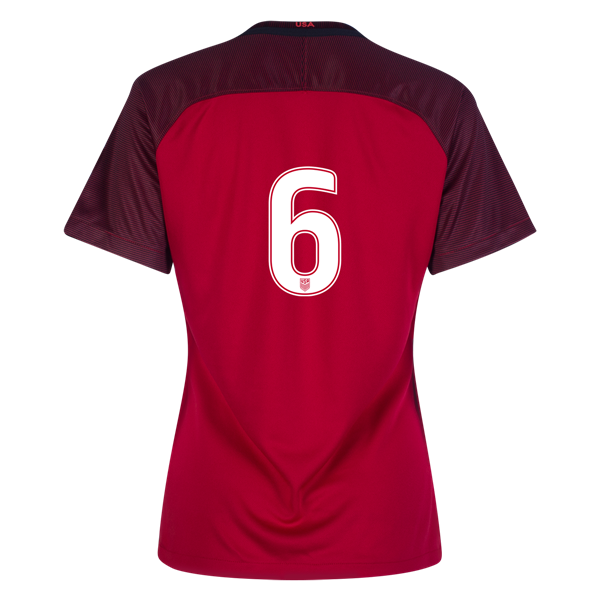 2017/2018 Number Six Third Stadium Jersey #6 USA Soccer