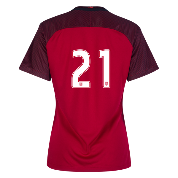 2017/2018 Number Twenty-one Third Stadium Jersey #21 USA Soccer