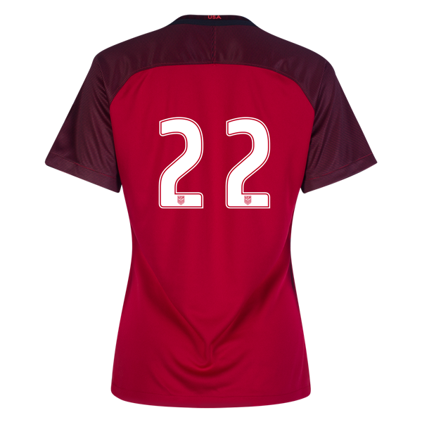 2017/2018 Number Twenty-two Third Stadium Jersey #22 USA Soccer
