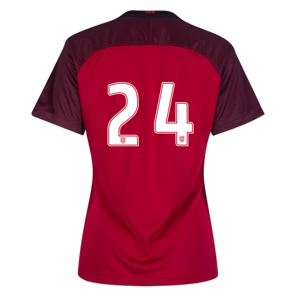 2017/2018 Number Twenty-four Third Stadium Jersey #24 USA Soccer