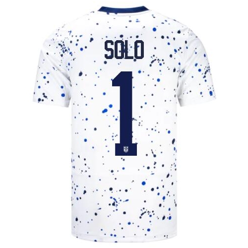 USA Hope Solo 2023 Home Men's Stadium Soccer Jersey