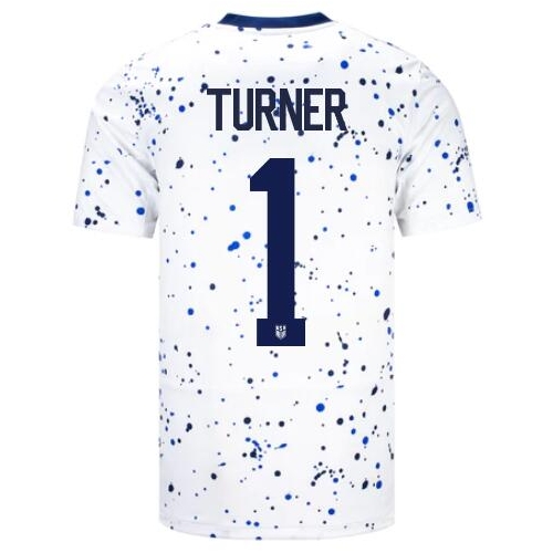 USA Matt Turner 2023 Home Men's Stadium Soccer Jersey