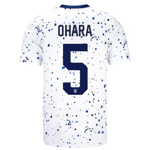USA Kelley O'hara 2023 Home Men's Stadium Soccer Jersey