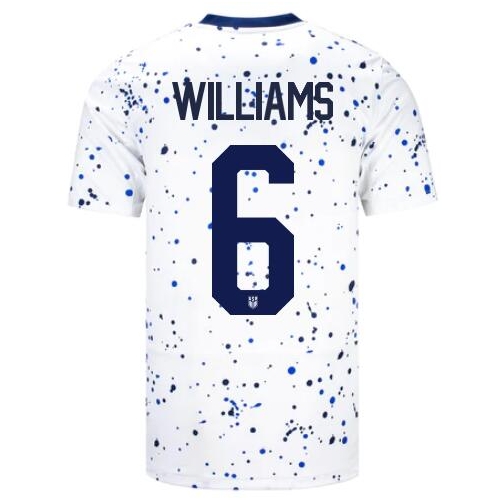 USA Lynn Williams 2023 Home Men's Stadium Soccer Jersey