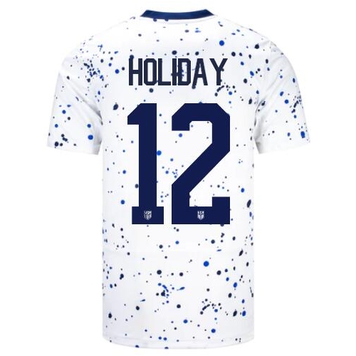 USA Lauren Holiday 2023 Home Men's Stadium Soccer Jersey