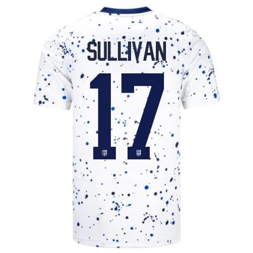 USA Andi Sullivan 2023 Home Men's Stadium Soccer Jersey