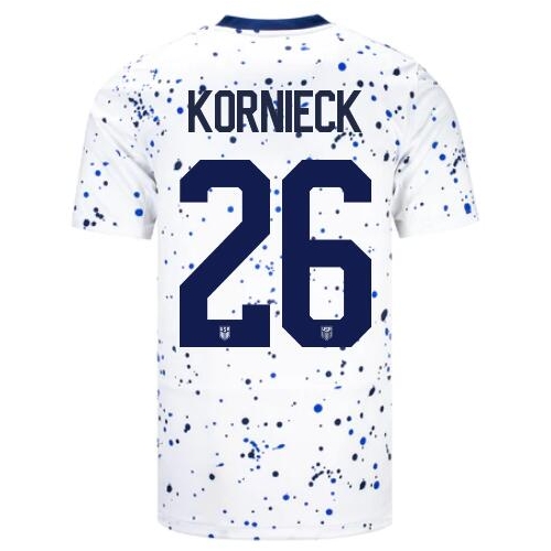 USA Taylor Kornieck 2023 Home Men's Stadium Soccer Jersey