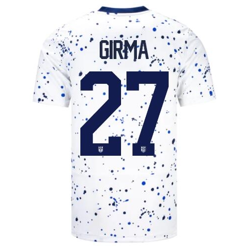 USA Naomi Girma 2023 Home Men's Stadium Soccer Jersey