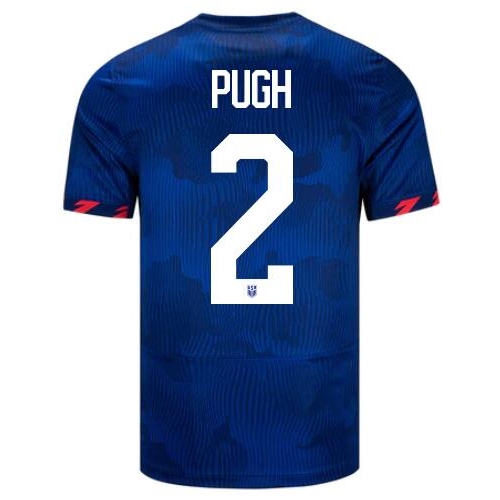 USA Mallory Pugh 2023 Away Men's Stadium Soccer Jersey