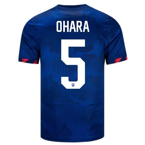 USA Kelley O'hara 2023 Away Men's Stadium Soccer Jersey