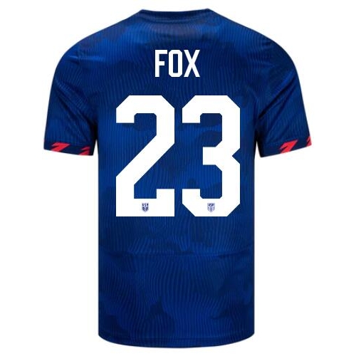 USA Emily Fox 2023 Away Men's Stadium Soccer Jersey