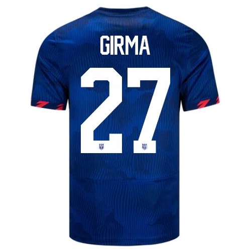 USA Naomi Girma 2023 Away Men's Stadium Soccer Jersey