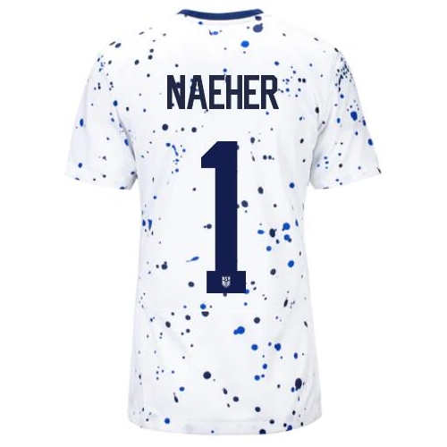 USA Alyssa Naeher 2023 Home Women's Stadium Soccer Jersey