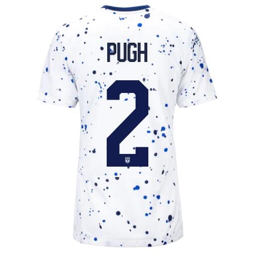 USA Mallory Pugh 2023 Home Women's Stadium Soccer Jersey
