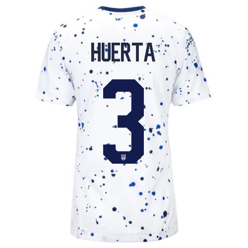 USA Sofia Huerta 2023 Home Women's Stadium Soccer Jersey