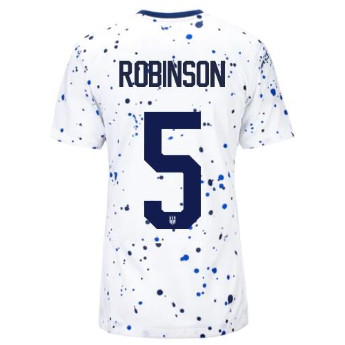 USA Antonee Robinson 2023 Home Women's Stadium Soccer Jersey