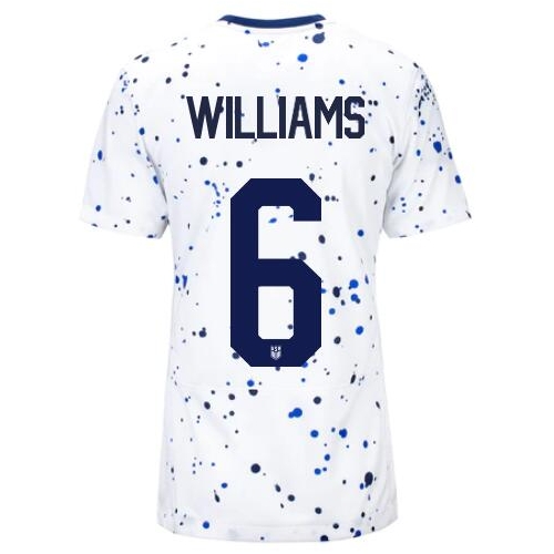 USA Lynn Williams 2023 Home Women's Stadium Soccer Jersey
