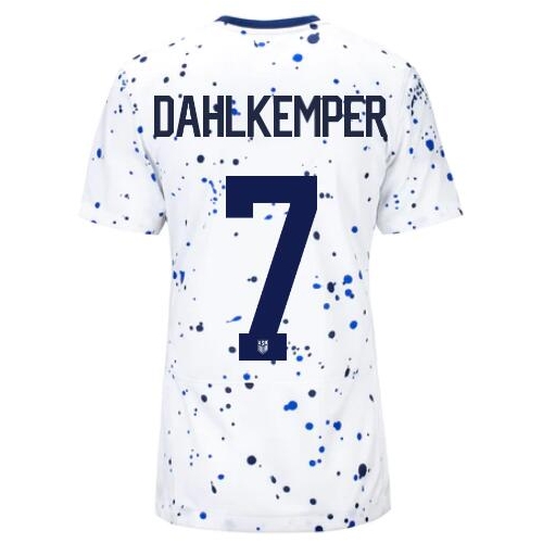 USA Abby Dahlkemper 2023 Home Women's Stadium Soccer Jersey