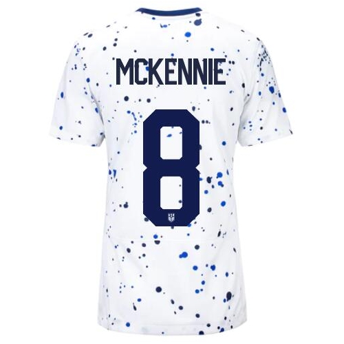 USA Weston McKennie 2023 Home Women's Stadium Soccer Jersey