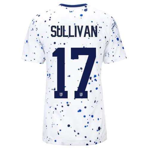 USA Andi Sullivan 2023 Home Women's Stadium Soccer Jersey