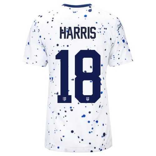 USA Ashlyn Harris 2023 Home Women's Stadium Soccer Jersey