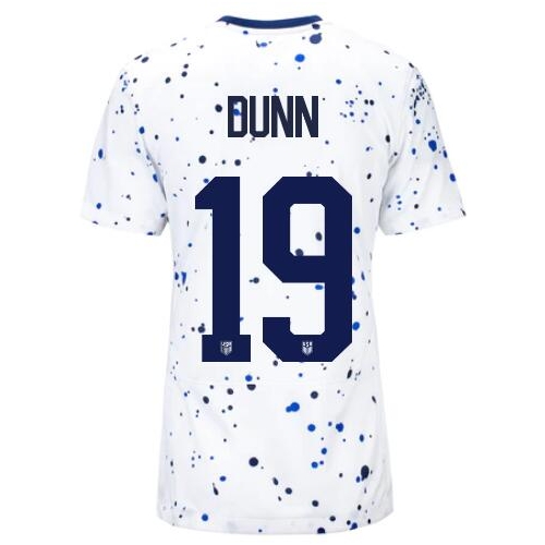 USA Crystal Dunn 2023 Home Women's Stadium Soccer Jersey